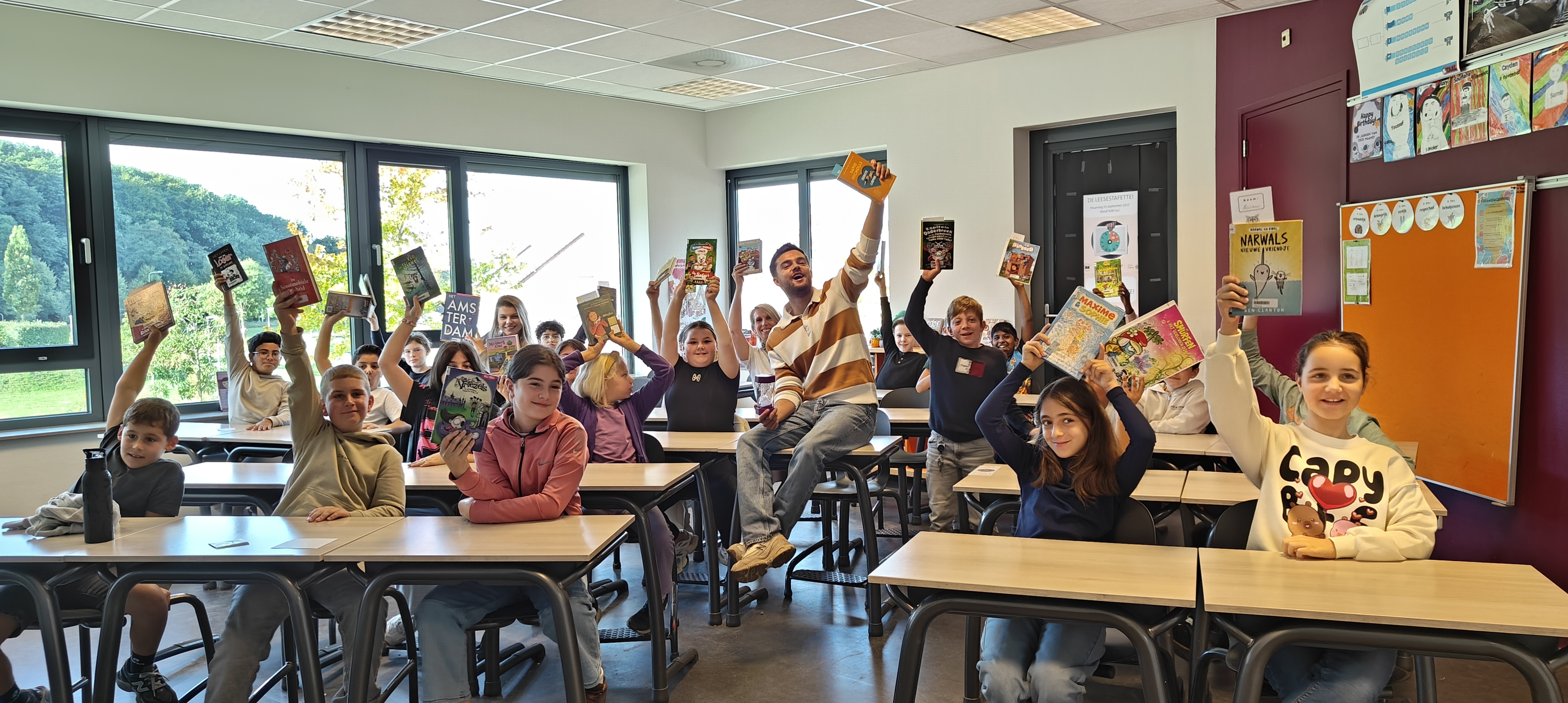 Leesestafette 2025 aftrap